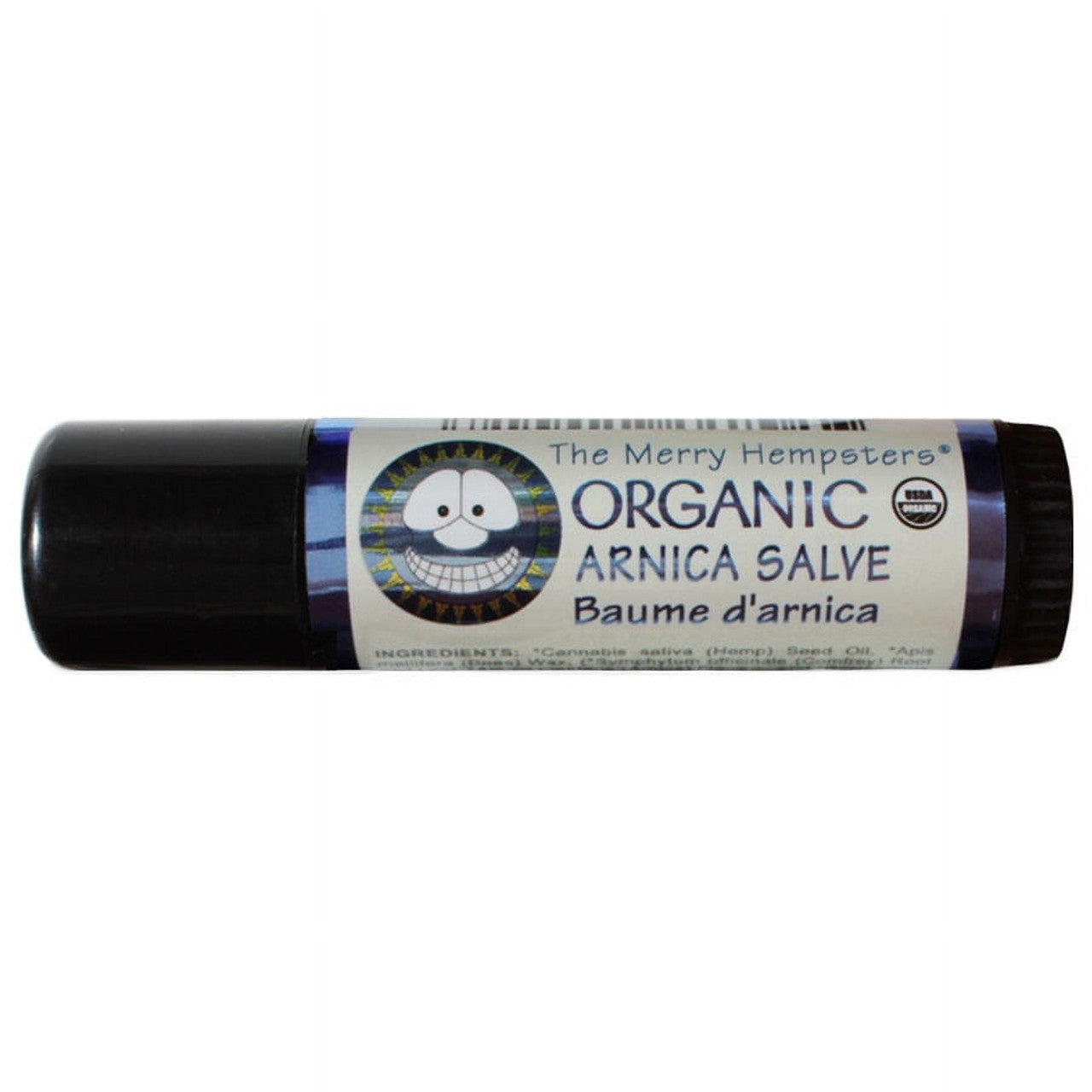 The Merry Hempsters Organic Arnica Salve Topical Healing Balm, 0.6 Oz